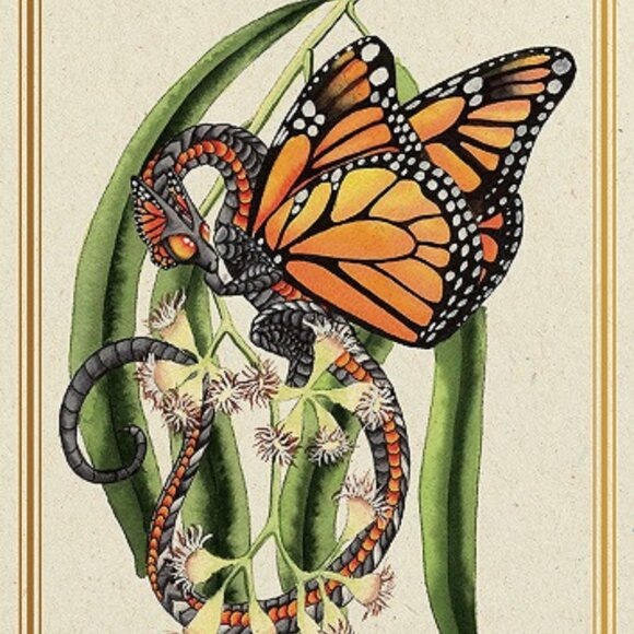 Enchanted Blossoms Empowerment Oracle, Botanical, deck and guidebook - Picture 4 of 6